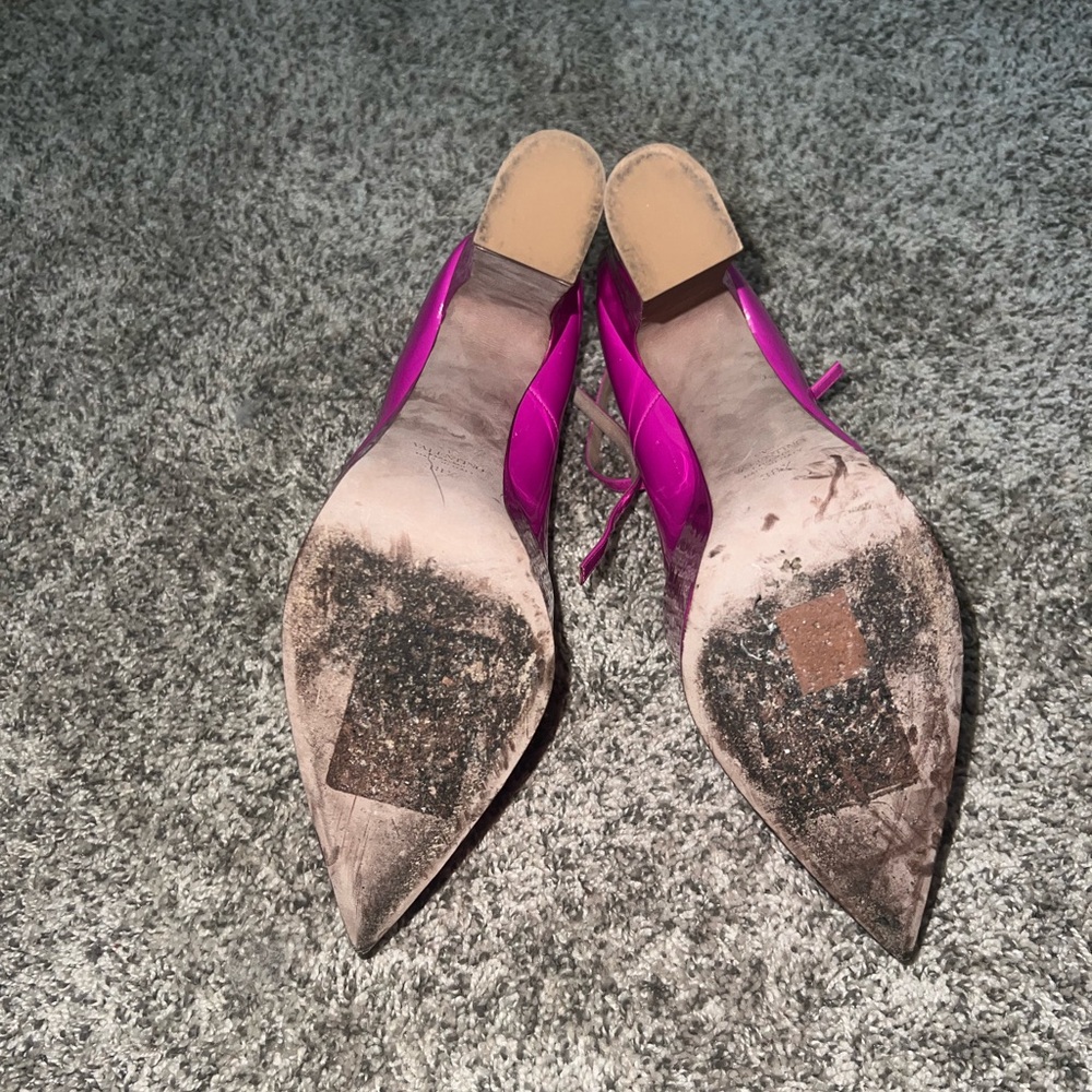 Valentino pumps size 38.5 pink worn once - Picture 6 of 6